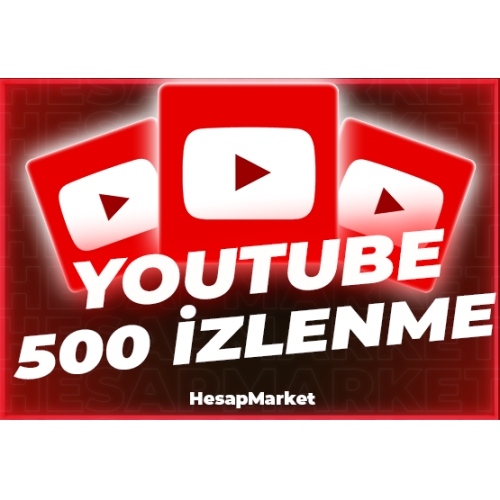  YOUTUBE ⭐ GARANTİLİ ⭐500 İZLENME